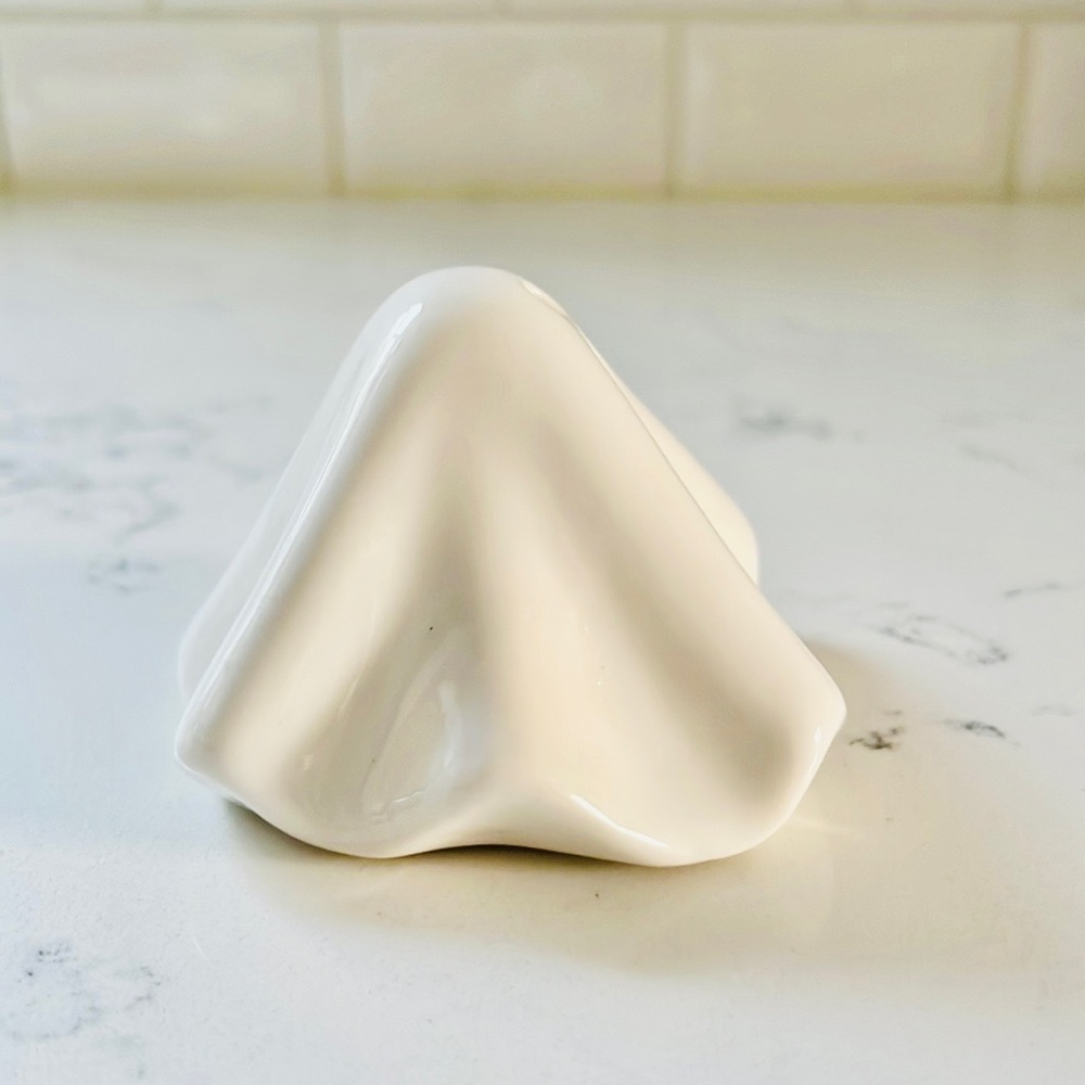 Crate&Barrel Small LED Ceramic Ghost - Picture 7 of 14